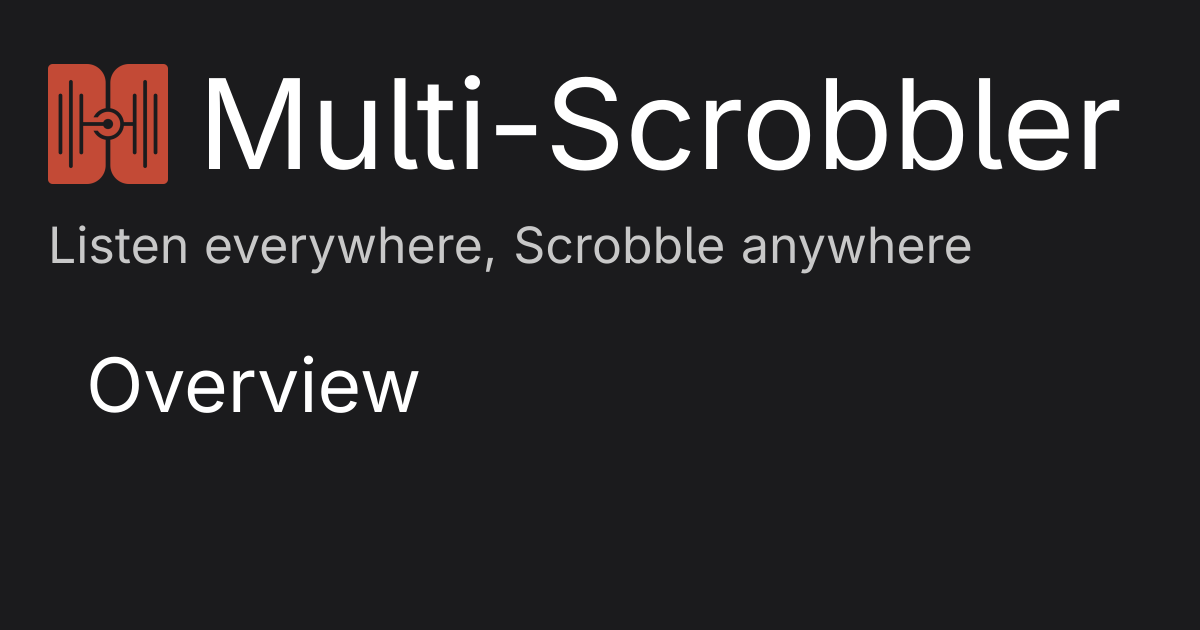 multi-scrobbler website preview